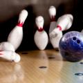 Hitting a bowling strike